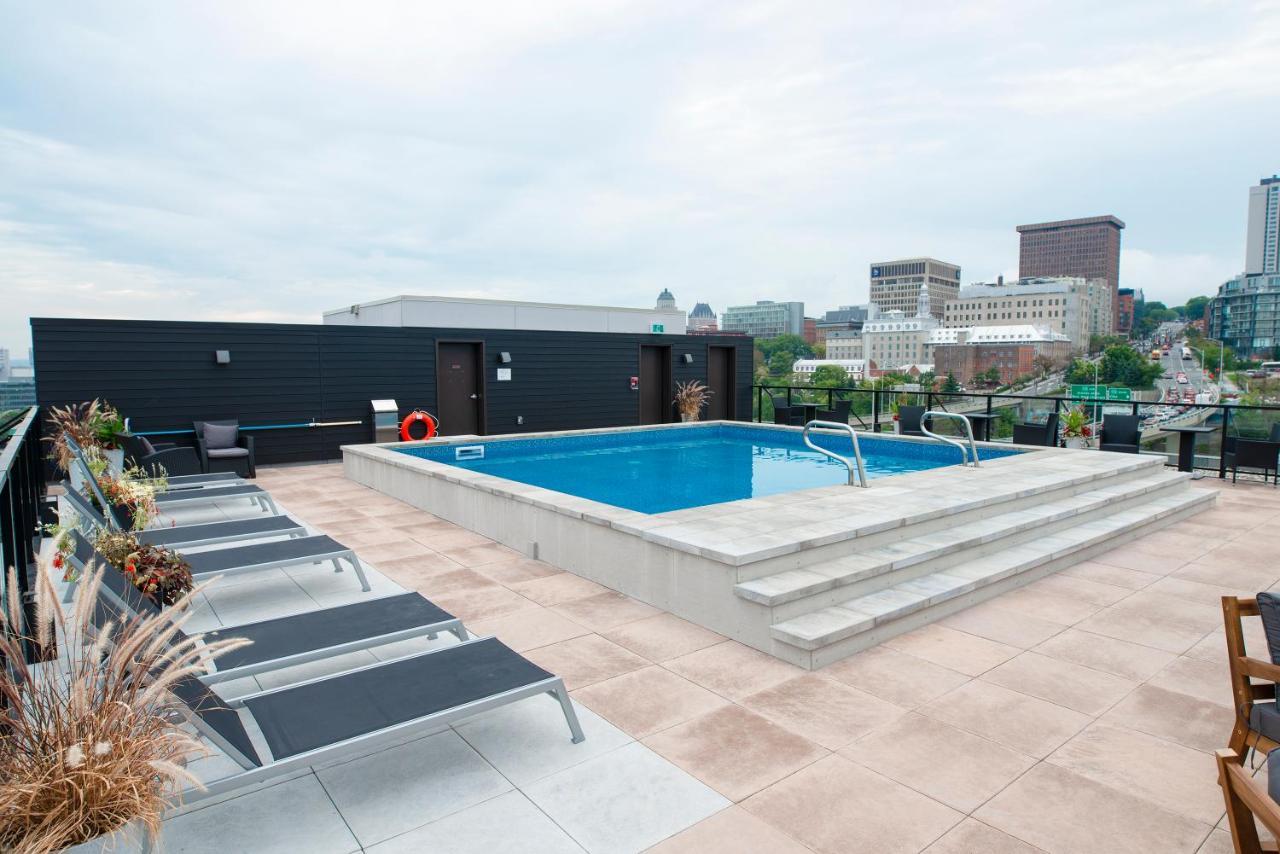 Le 908, Suberbe Condo Neuf Avec Piscine Ciudad de Quebec Exterior foto